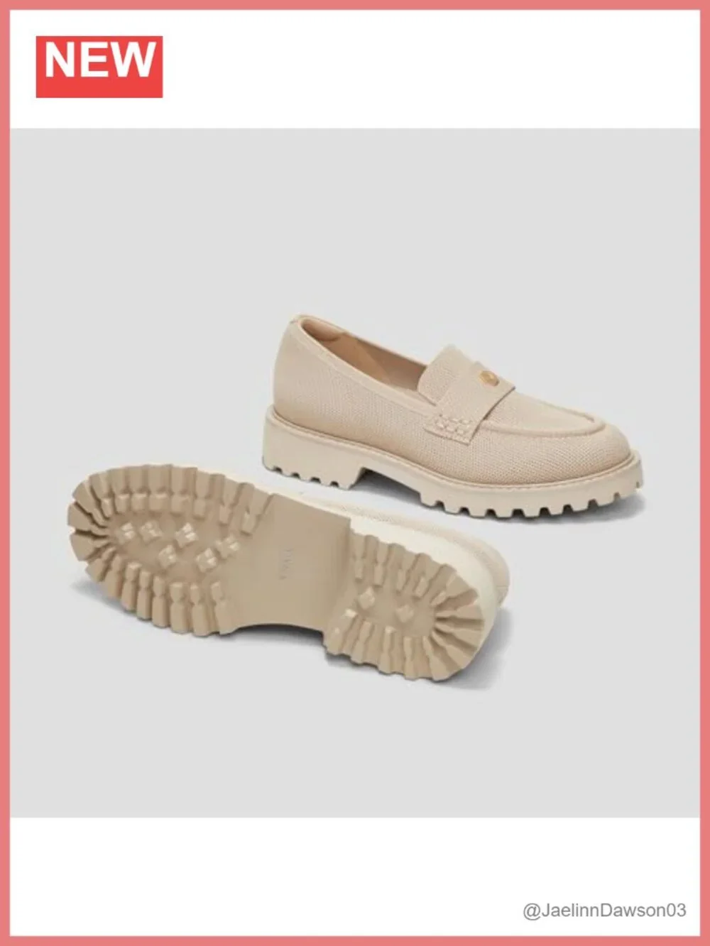 Women's Platform Chunky Heel Loafers Suede Almond Toe Slip-On